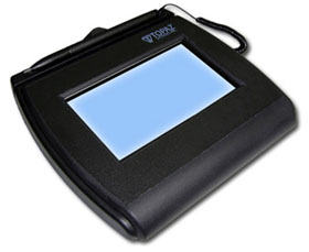 TOPAZ, FACTORY DROP SHIP ONLY, SIGLITE LCD 4X3 BLUETOOTH WIRELESS ELECTRONIC SIGNATURE PAD, WITH SOFTWARE, 1-YEAR FACTORY WARRANTY